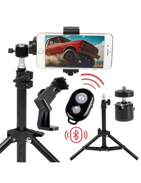 Stativ für Beleuchtung, 47 cm, mit Zubehör